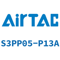 Airtac 凸头按钮型机械阀-S3PP05-P13A
