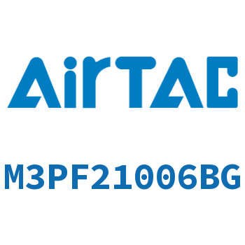 Airtac 平头按钮型机械阀-M3PF21006BG