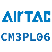 Airtac 停驻旋转按钮型机械阀-CM3PL06