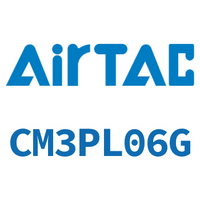 Airtac 停驻旋转按钮型机械阀-CM3PL06G