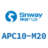 Airtac 螺纹快插接头-APC10-M20