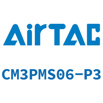 Airtac 蘑菇头按钮型机械阀-CM3PMS06-P3