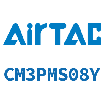 Airtac 蘑菇头按钮型机械阀-CM3PMS08Y