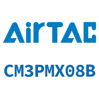 Airtac 大蘑菇头按钮型机械阀-CM3PMX08B