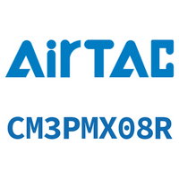 Airtac 大蘑菇头按钮型机械阀-CM3PMX08R