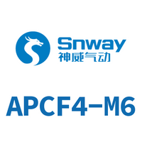 Airtac 内螺纹直通接头-APCF4-M6