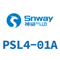 Airtac 节流阀调速接头-PSL4-01A
