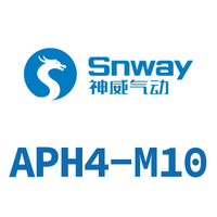Airtac 外六角接头-APH4-M10