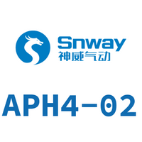Airtac 外六角接头-APH4-02