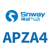 Airtac 十字四通接头-APZA4
