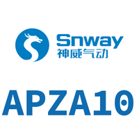 Airtac 十字四通接头-APZA10