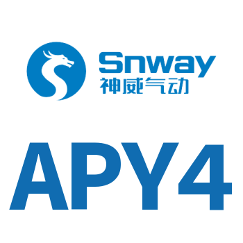 Airtac Y型三通接头-APY4