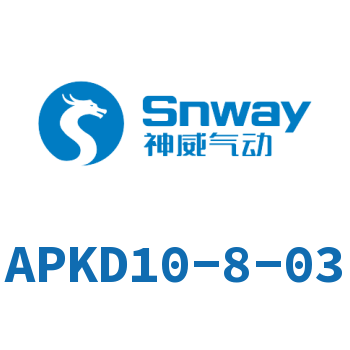 Airtac 螺纹五通接头-APKD10-8-03