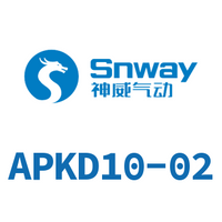 Airtac 螺纹五通接头-APKD10-02