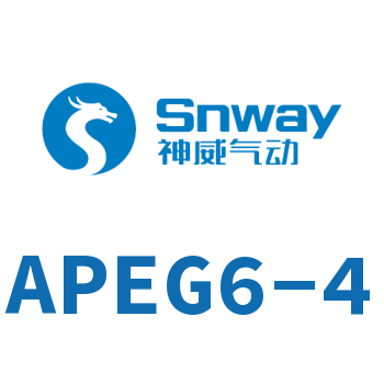 Airtac 变径三通接头-APEG6-4