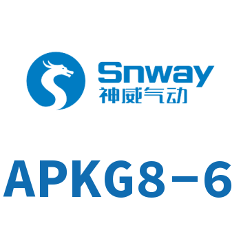 Airtac 五通变径接头-APKG8-6