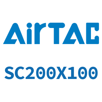 Airtac 拉杆气缸铝合金-SC200X100