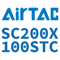 Airtac 拉杆气缸铝合金-SC200X100STC