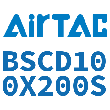 Airtac 抱紧气缸-BSCD100X200S