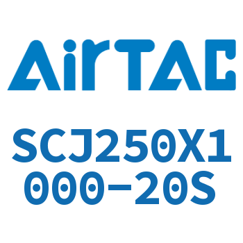 Airtac SCJ250 Standard Cylinder SCJ250X1000-20S