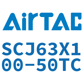 Airtac SCJ63 Standard Cylinder SCJ63X100-50TC