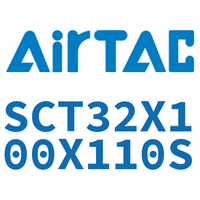 Airtac 多位置倍力气缸-SCT32X100X110S