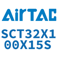 Airtac 多位置倍力气缸-SCT32X100X15S