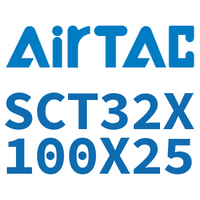 Airtac 多位置倍力气缸-SCT32X100X25