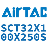 Airtac 多位置倍力气缸-SCT32X100X250S
