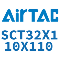 Airtac 多位置倍力气缸-SCT32X110X110