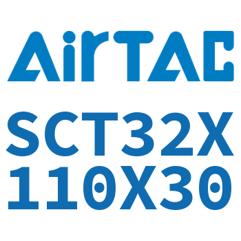 Airtac 多位置倍力气缸-SCT32X110X30