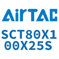 Airtac 多位置倍力气缸-SCT80X100X25S