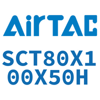 Airtac 多位置倍力气缸-SCT80X100X50H