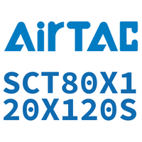 Airtac 多位置倍力气缸-SCT80X120X120S