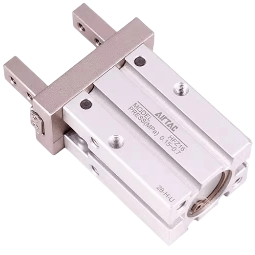 Airtac 带导轨平行型气动手指-HFTZ