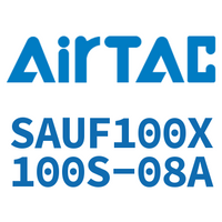 Airtac 带阀气缸-SAUF100X100S-08A