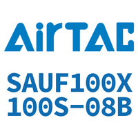 Airtac 带阀气缸-SAUF100X100S-08B
