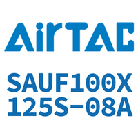 Airtac 带阀气缸-SAUF100X125S-08A