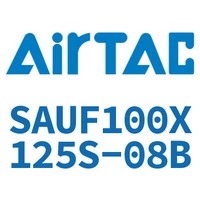 Airtac 带阀气缸-SAUF100X125S-08B