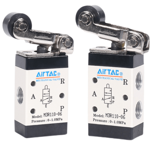 Airtac 滚轮杠杆型机械阀-M3R