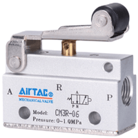 Airtac 滚轮杠杆型机械阀-CM3R