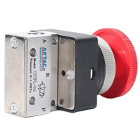 Airtac 停驻旋转按钮型机械阀-CM3PL