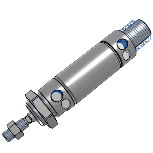 Airtac MBLC Aluminum Alloy Mini Air Cylinder MBLC25X100SCA