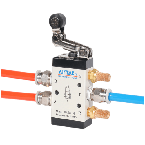 Airtac 单向滚轮杠杆型机械阀-M5L