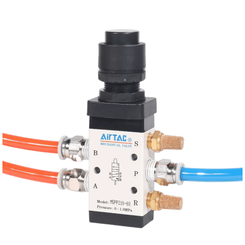 Airtac 凸头按钮型机械阀-M5PP