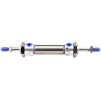 Airtac 双出带缓冲不锈钢迷你气缸-MACD