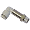 Airtac X-APLL Connector - L-Type Extended Thread 2-Way X-APLL8M8