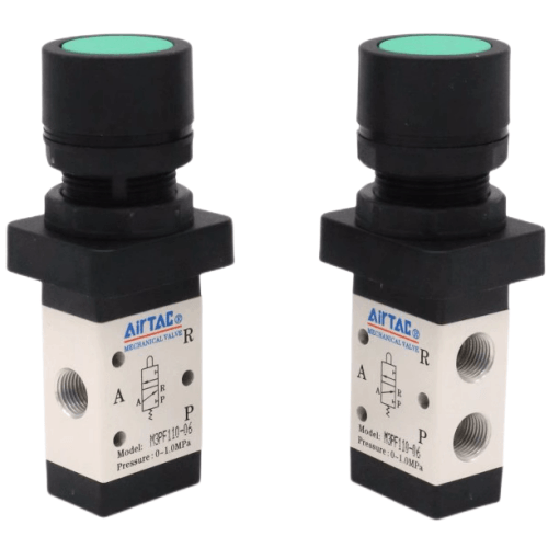 Airtac 平头按钮型机械阀-M3PF
