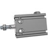 Airtac MTD Multi-position Locking Cylinder MTD16X10S
