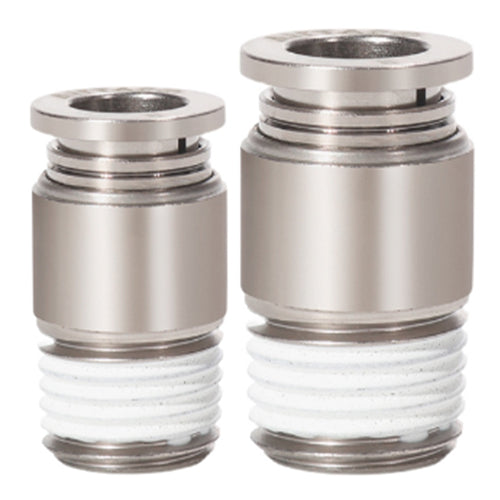 Airtac 金属圆螺纹直通接头-BPOC